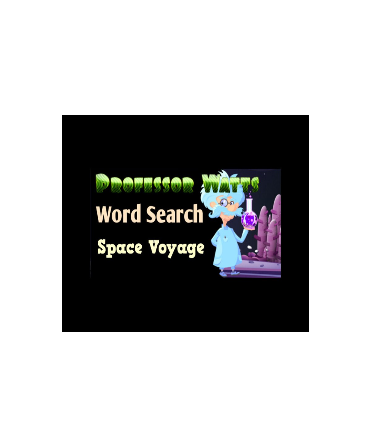 Professor Watts Word Search: Space Voyage Steam Key GLOBAL